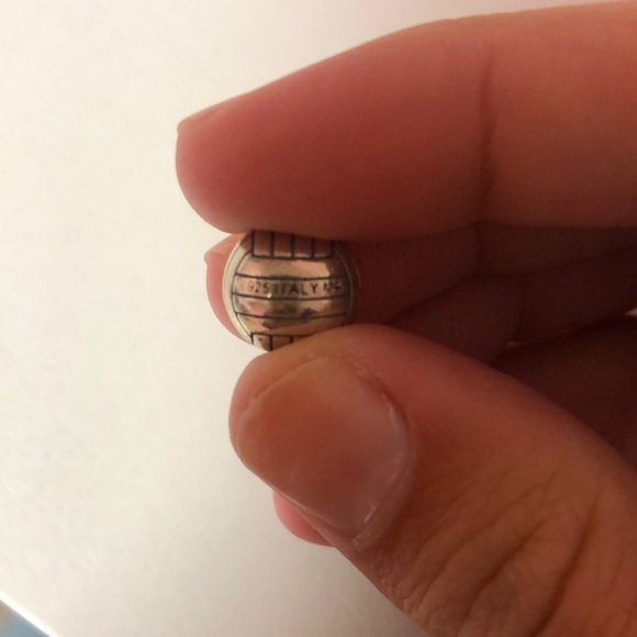 Volleyball charm bracelet bead - Picture 2 of 2
